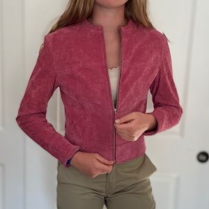 PINK VINTAGE BOMBER JACKET!